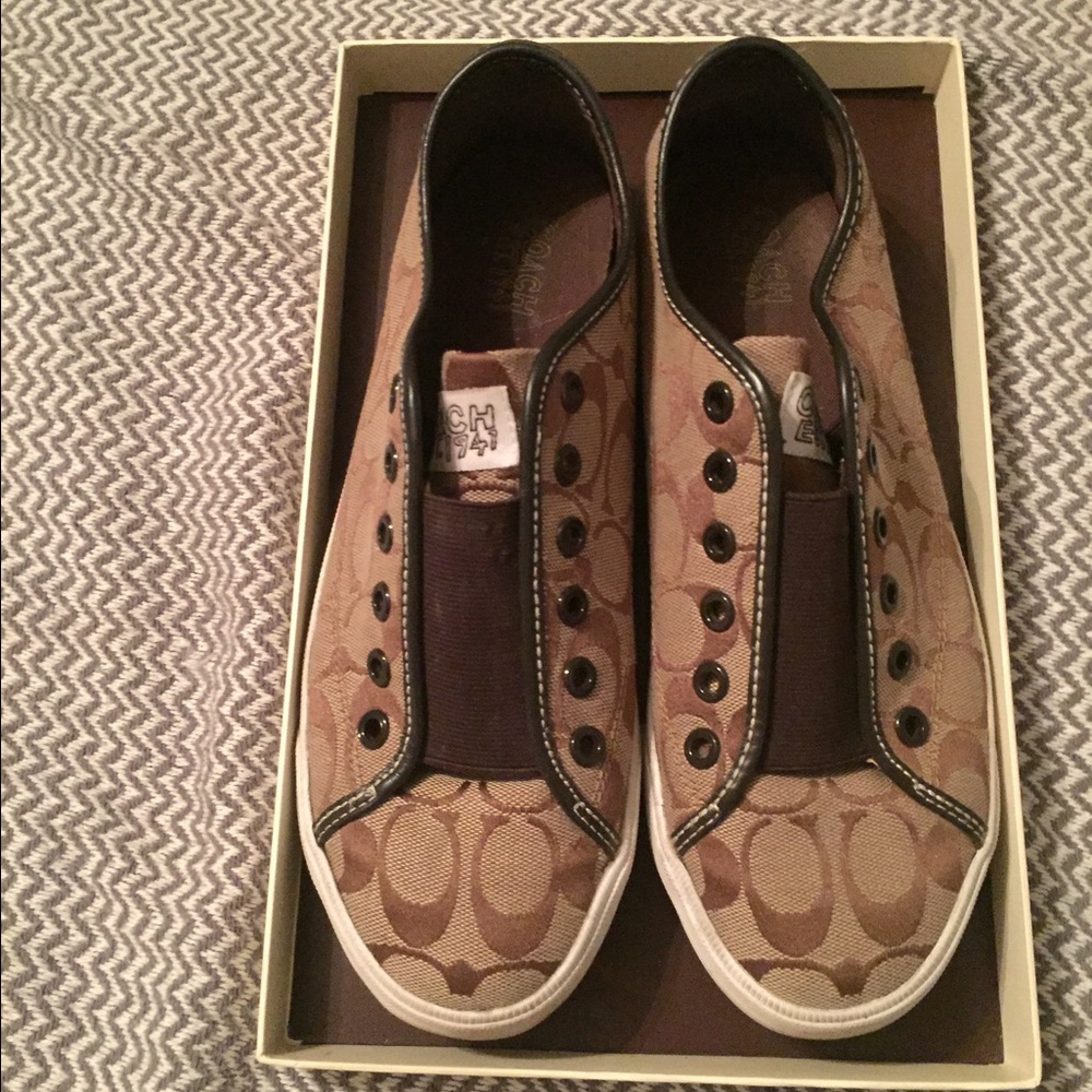 COPY - Coach poppy slip one worn a few times